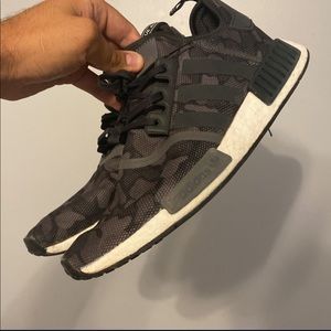 Adidas NMD - Black and Grey Camo - Size 10.5